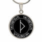 Runes of Defense Necklace in Silver or Gold - Thurisaz