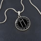 Runes of Trust Necklace in Silver or Gold - Ehwaz