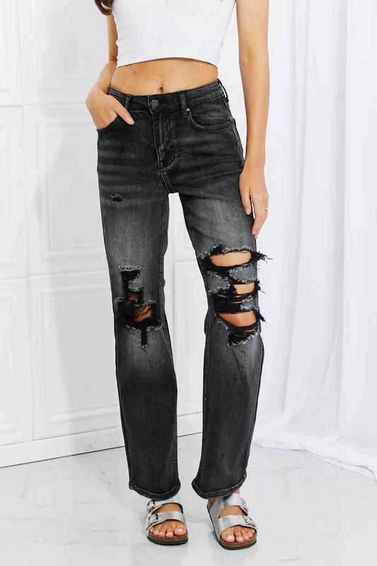 Winona Distressed Loose Fit Jeans